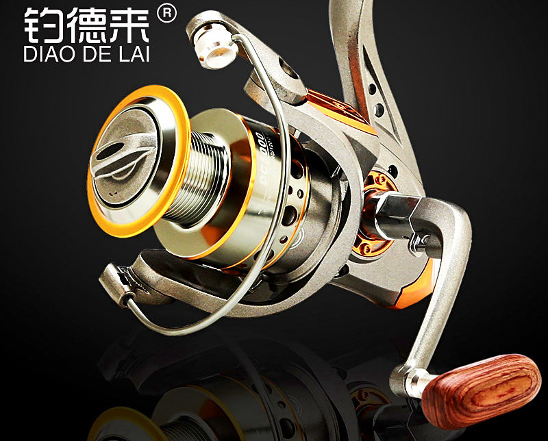 All-Metal Spinning Reel, Sizes 1000–12000 – product photo
