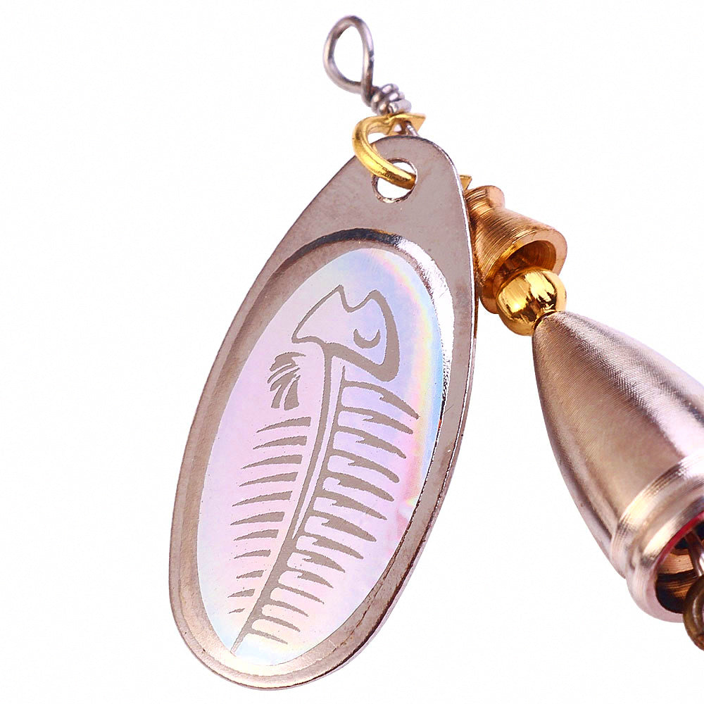 Willow Leaf Spinner Spoon Lure, 6.8 cm, 10 g (0.35 oz) – product photo