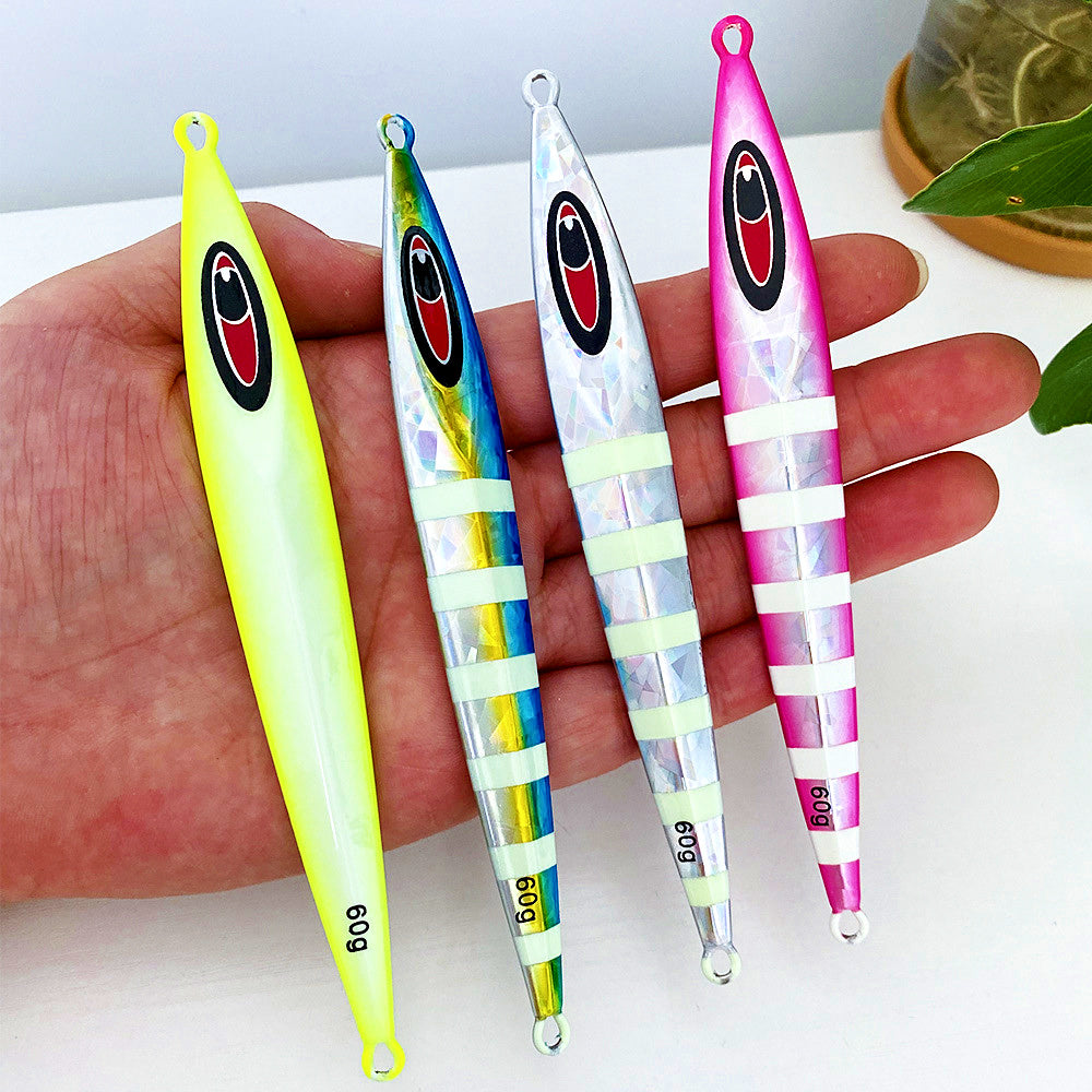 Glow Stripe Metal Jig, 60 g (2.1 oz) Casting Jig – product photo