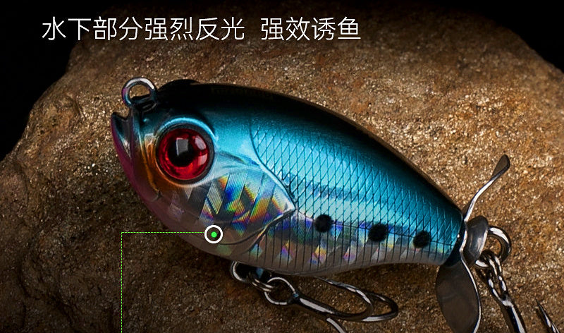 Floating Surface Pencil Bait with Prop, 35 mm (1.4 in), 5.4 g – product photo