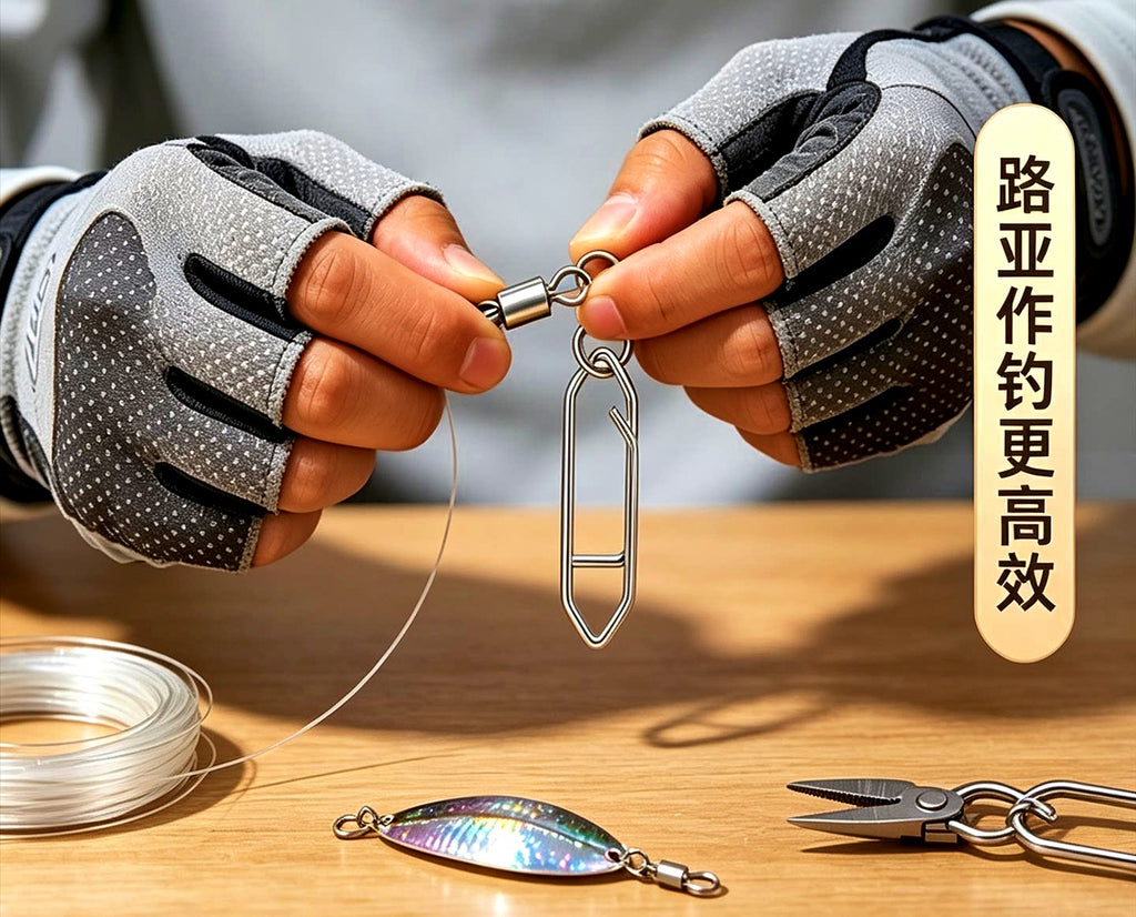 Paper Clip Snap Connector with Figure-8 Ring, 10–50 Pack – product photo