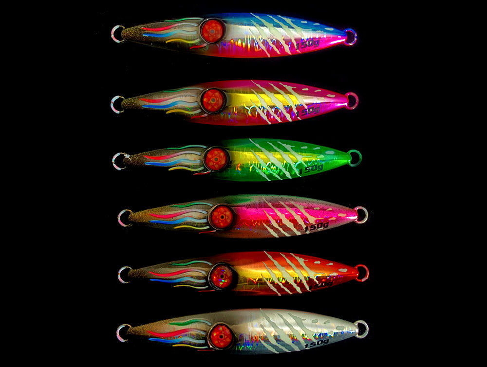 Strong Glow Metal Jig, 100 & 150 g (3.5 & 5.3 oz) – product photo