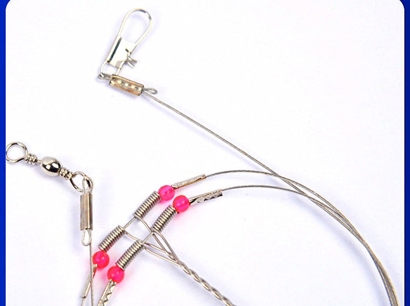 Wire Leader Rig, Balance Rig Steel Wire Leaders, Pre-Made – product photo