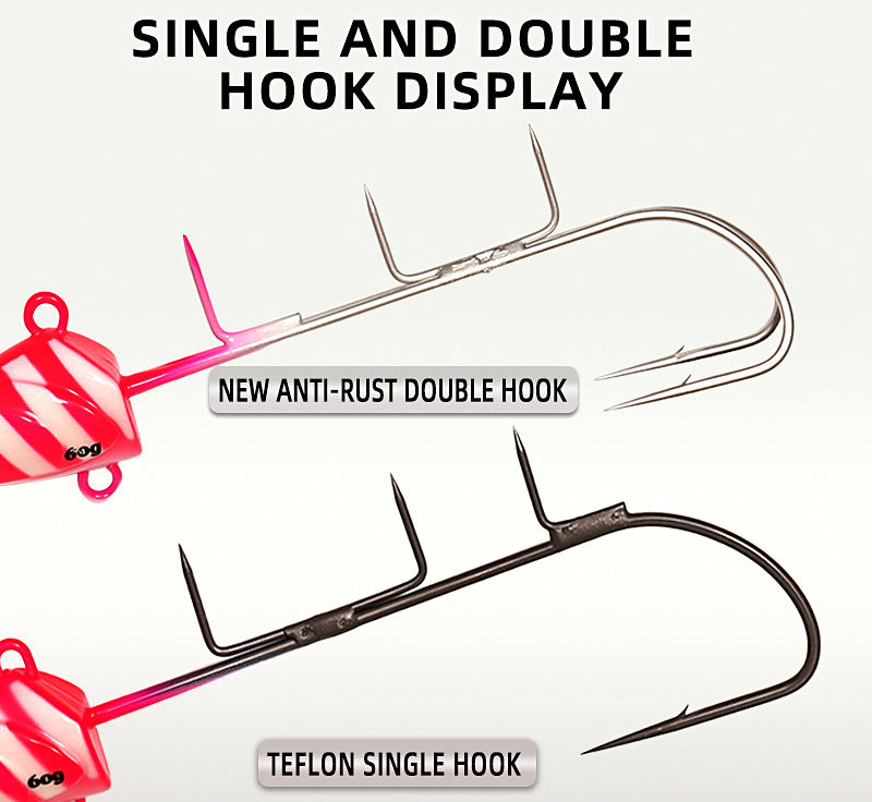 Glow Cutlassfish Jig with Hooks, 40–80 g (1.4–2.8 oz) – product photo