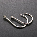 Single Hooks for Metal Jigs, Barbed, Sizes 1/0–7/0 – product photo