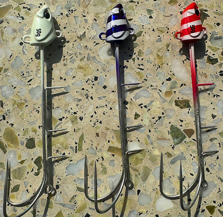 Glow UV Slow Pitch Jig, 150–600 g (5.3–21.2 oz) – product photo