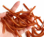 Soft Bait Sea Worm Lure, Curly Tail, 10/20/50 Pack – product photo