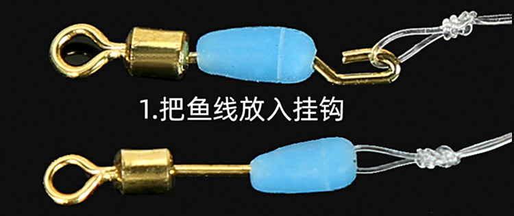 Silicone Dropper Loop Clips, Branch Line Connectors – product photo