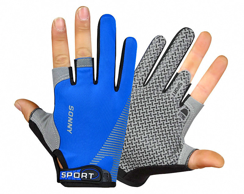 Fishing Gloves, Fingerless & Full-Finger, One Size – product photo
