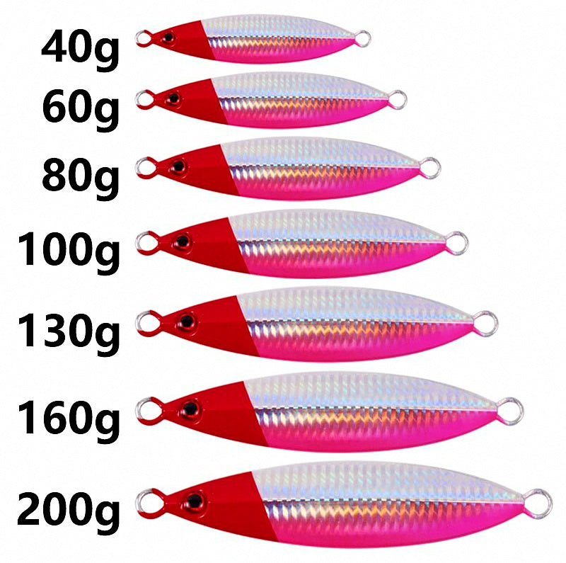 Triangle Slow Pitch Jig, 30–200 g (1.1–7.1 oz)