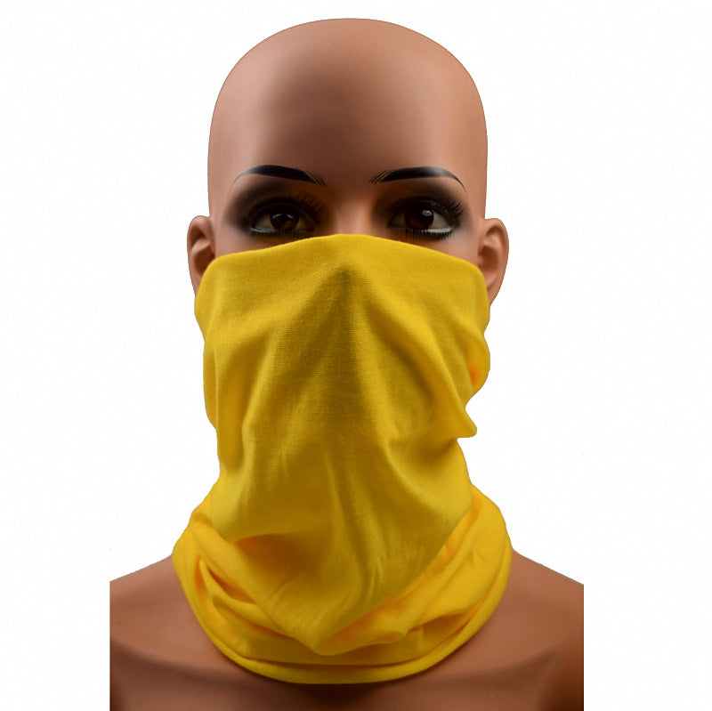 Seamless Neck Gaiter, Solid Color, 25x50 cm (9.8x19.7 in) – product photo