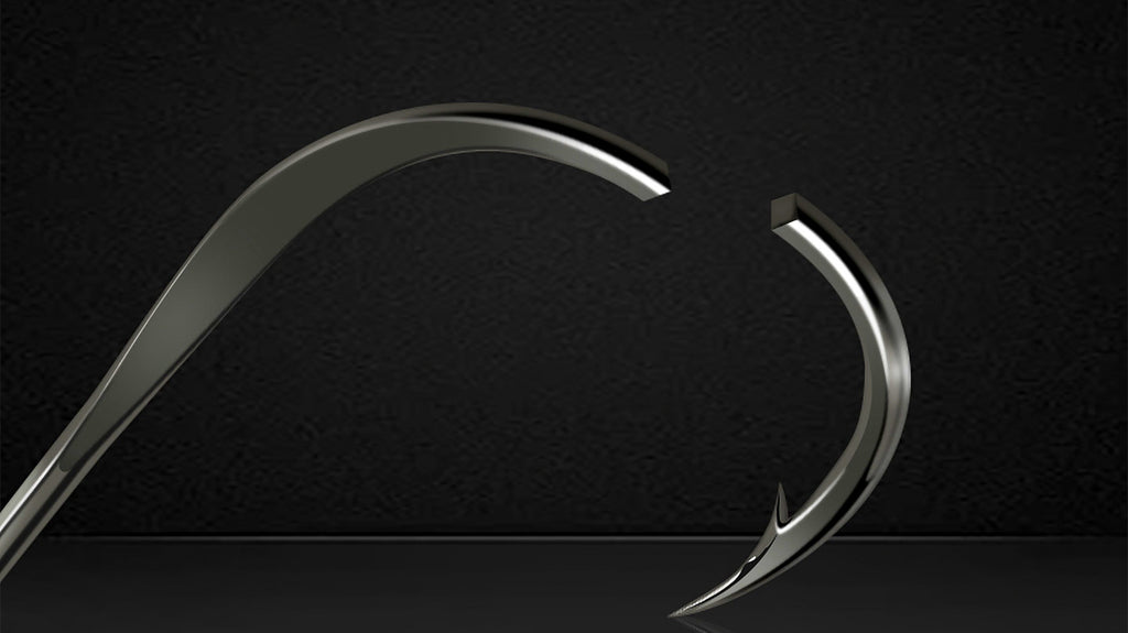 Barbed Dropper Hooks, Senmata Style, 20-Pack – product photo