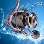 Metal Spinning Reel, Front Drag, Sizes 1000–7000 – product photo