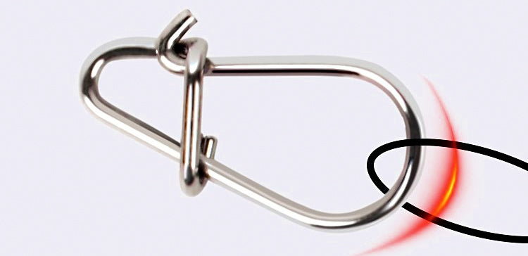 304 Stainless Steel Fishing Snaps, Sizes 00-3, Single or 100 Pack – product photo