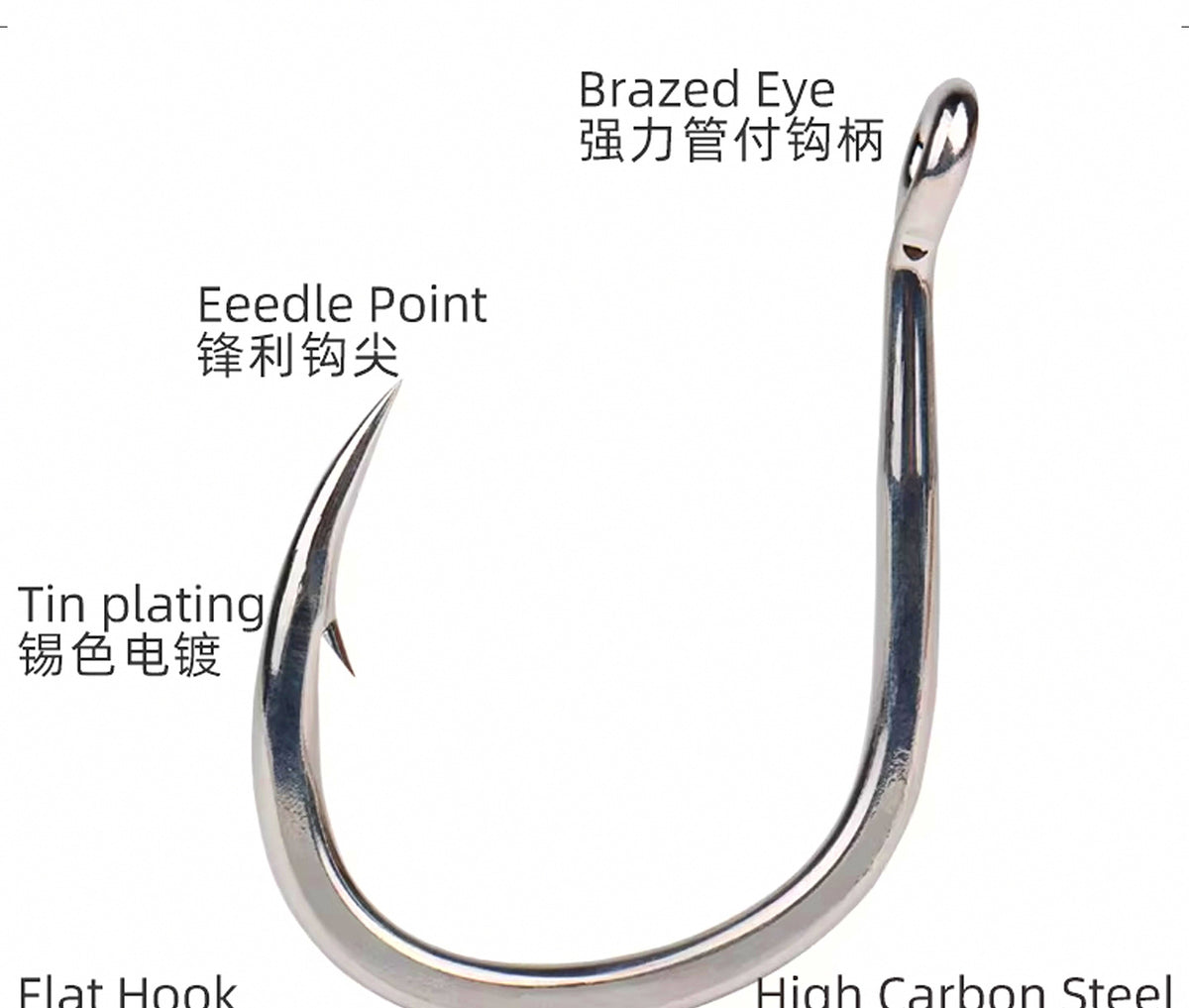 Grouper Rig with Wire Leader & Bearing Swivel, 2 Sets – product photo