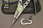 Aluminum Fish Grip with Scale & Lure Pliers Set – product photo