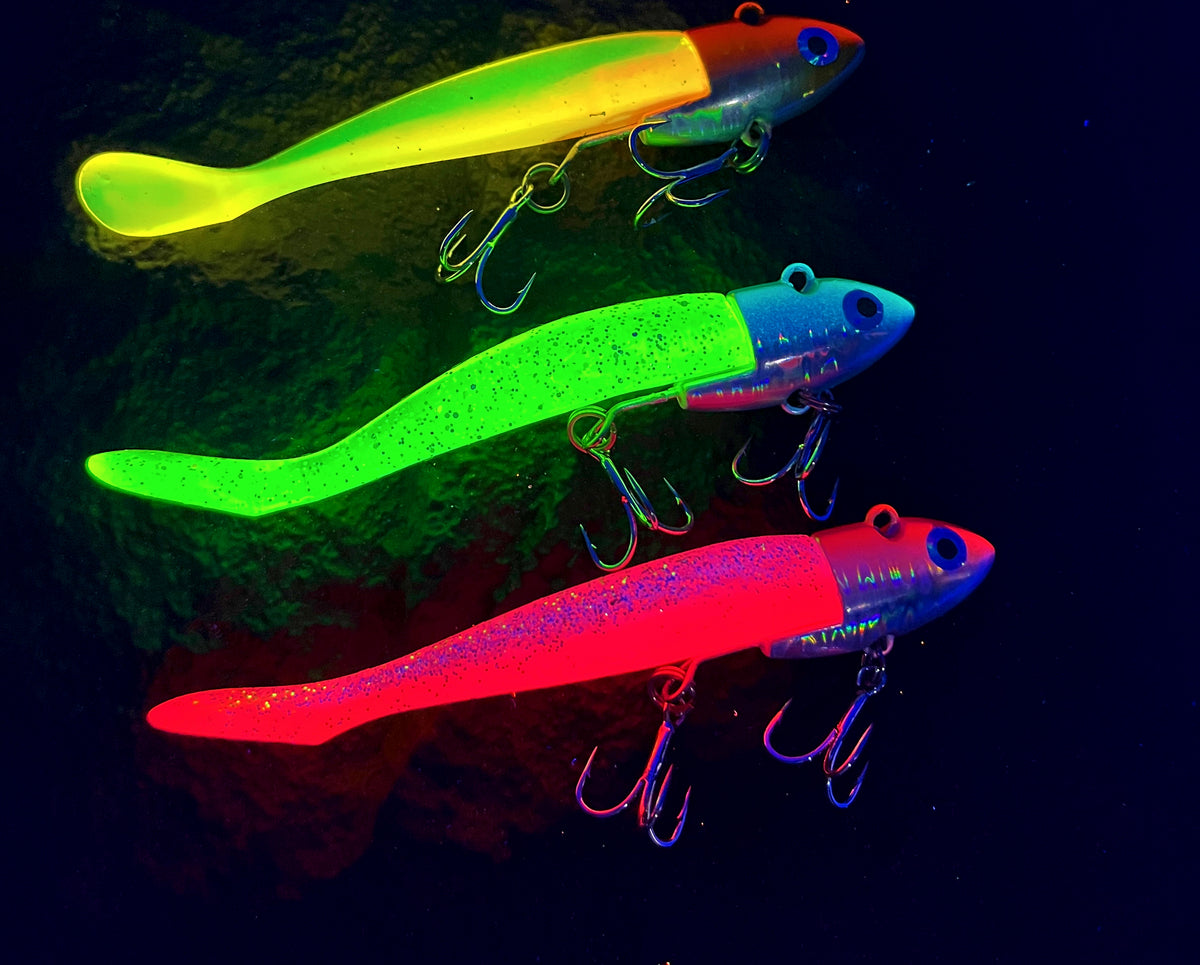 Lead Head T-Tail Soft Swimbait, 20–35 g (0.7–1.2 oz) – product photo
