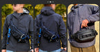 Waterproof Fishing Sling Bag / Waist Pack, Multi-Pocket – product photo