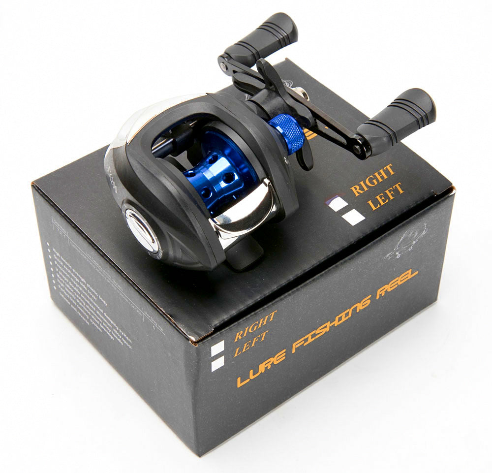 Round Baitcasting Reel, Left or Right Hand – product photo
