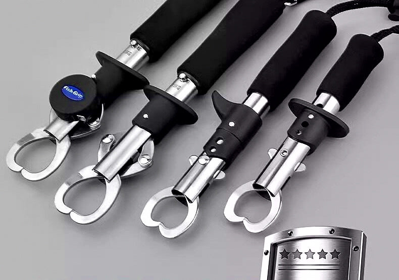 Fish Gripper & Lure Pliers, Stainless or Aluminum Fish Grip Tool – product photo