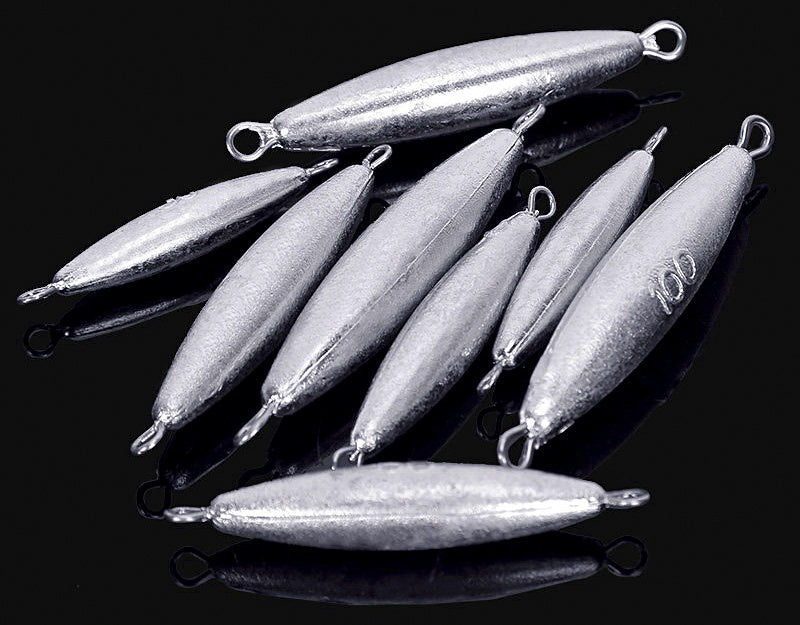 Long Olive Sinker, Double Ring, 1.1–4.2 oz (30–120 g) – product photo