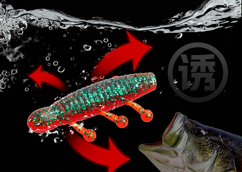 Potato Soft Plastic Bait, 45 or 55 mm (1.8/2.2 in) – product photo
