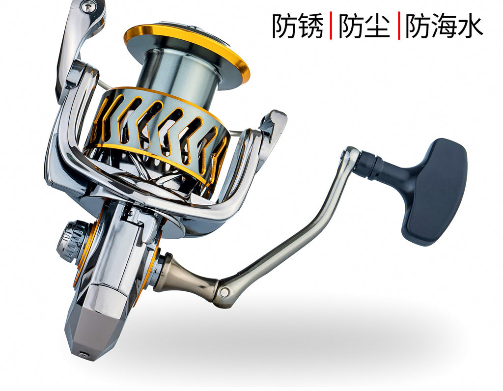 Carbon Frame Spinning Reel, 10 Bearings, Sizes 1500–7000 – product photo