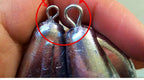 Lead Bullet Sinker, Eyelet or Through-Hole, 80–500 g (2.8–17.6 oz) – product photo