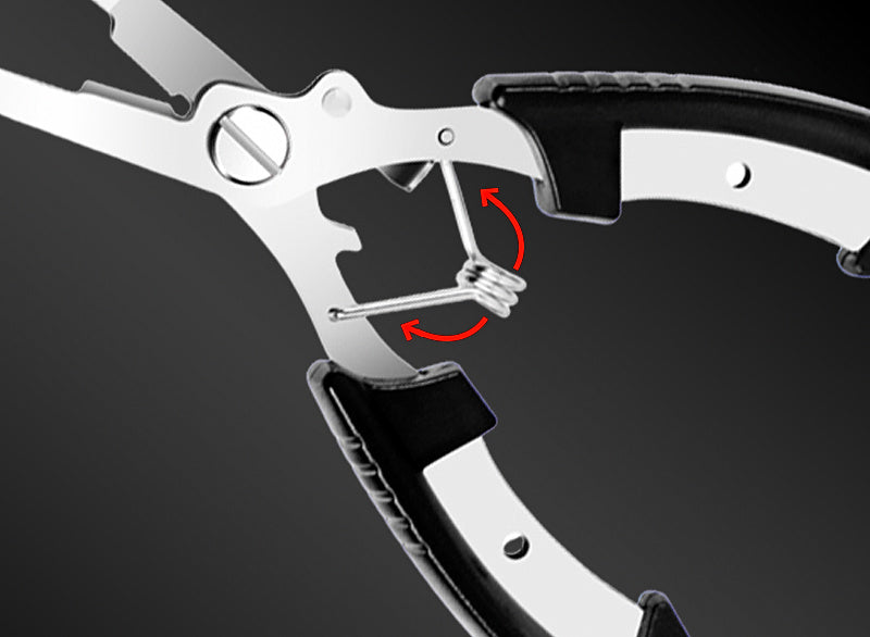 Split Ring Fishing Pliers, Tool Steel, 12.5 or 16.5 cm – product photo