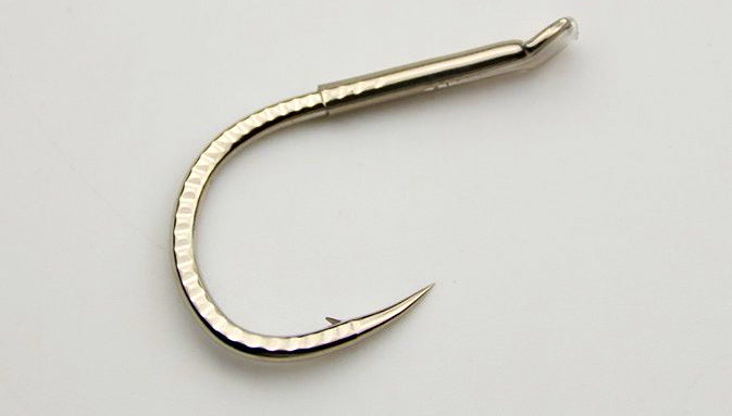Barbed Heavy Wire Fishing Hooks, Sizes 8-16, 20 or 100 Pack – product photo
