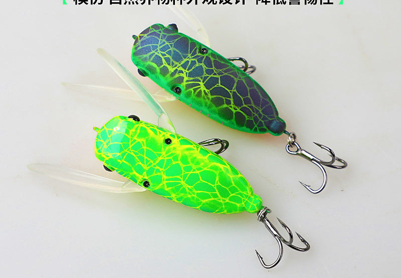 Cicada Topwater Crawler Lure, 6.5 g (0.23 oz) / 9.5 g (0.34 oz) – product photo
