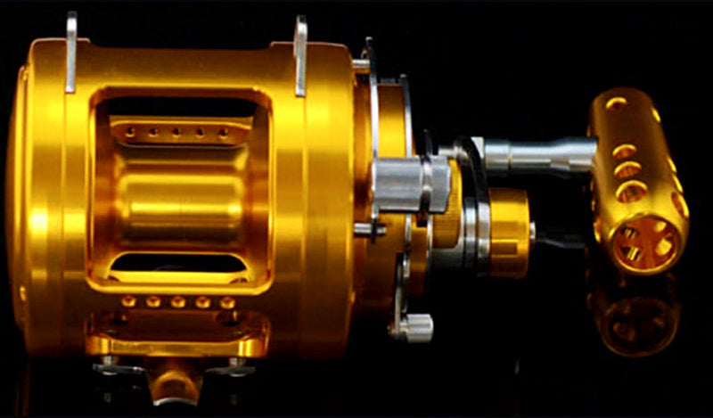 All-Metal Saltwater Trolling Reel, Conventional, Right Hand – product photo