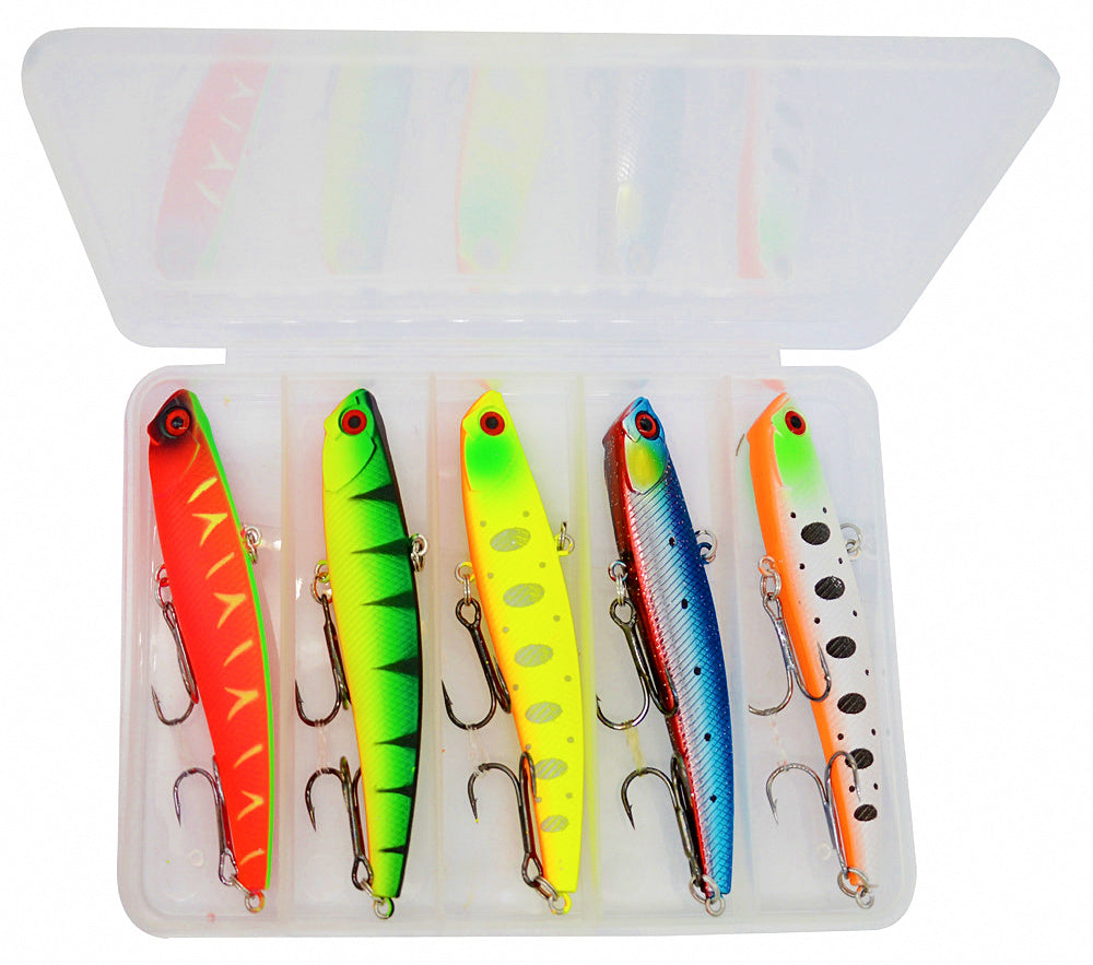 VIB Vibration Blade Bait Set, 5 Pieces, 10–34 g (0.4–1.2 oz) – product photo