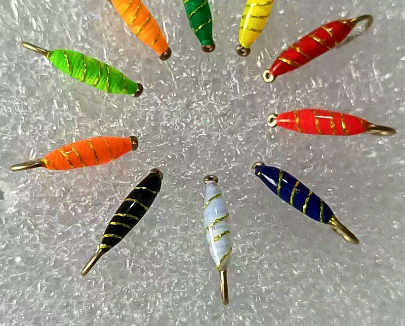 Micro Shrimp Fly Lure Hooks, 10-Pack, Sizes #14–#20 – product photo