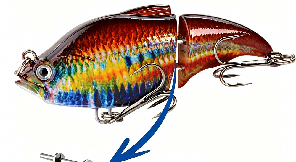 Two-Section Floating Pencil Lure, 9.5 g (0.34 oz), 7.8 cm – product photo
