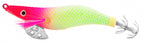 Wood Shrimp Squid Jig, Glow, Double Rattle, Sizes 2.5–4.0 – product photo