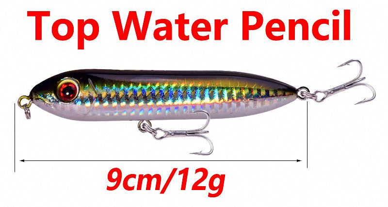 Floating Pencil Topwater Lure, 9 cm 12 g (0.42 oz) – product photo