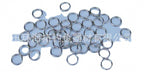 Stainless Steel Split Rings, Heavy-Duty Connectors, 6-8 mm – product photo