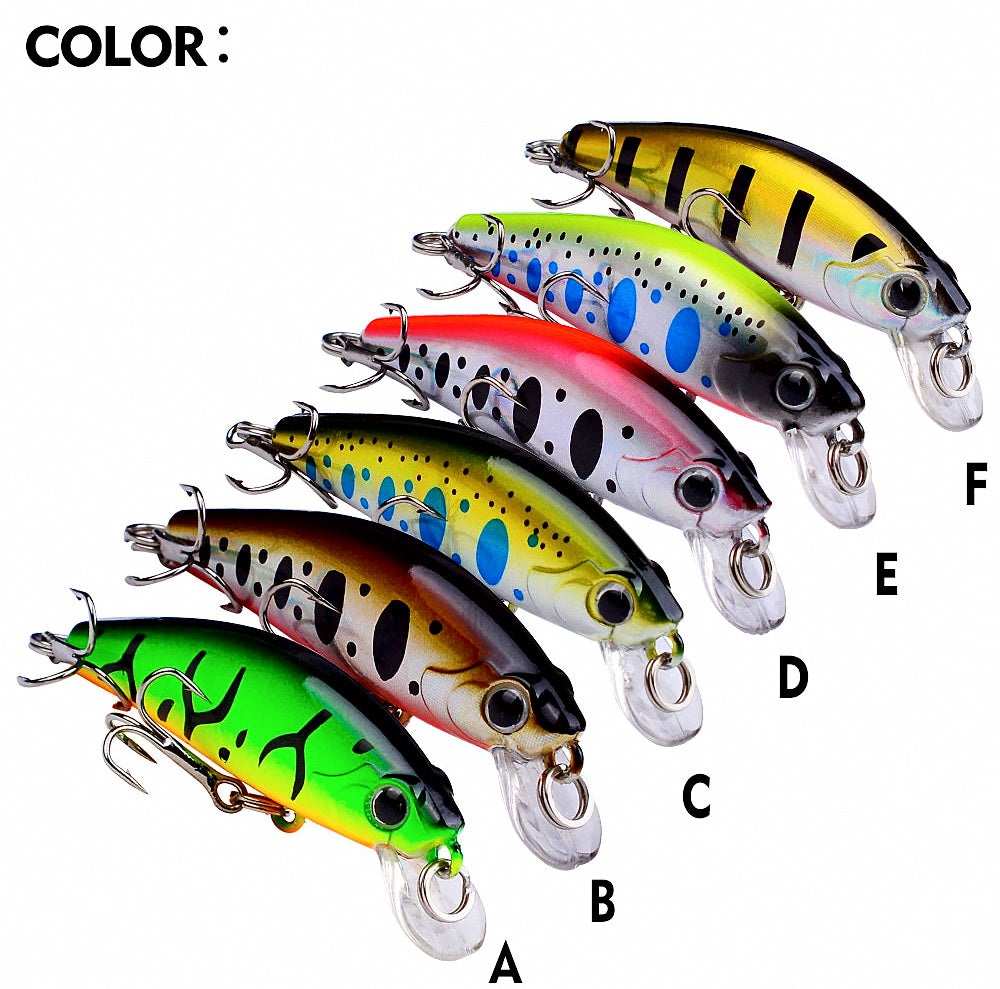 Short Lip Sinking Minnow Lure, 7 g (0.25 oz) – product photo