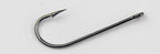 Long Shank Barbed Offset Hooks, Black, Bulk Pack – product photo