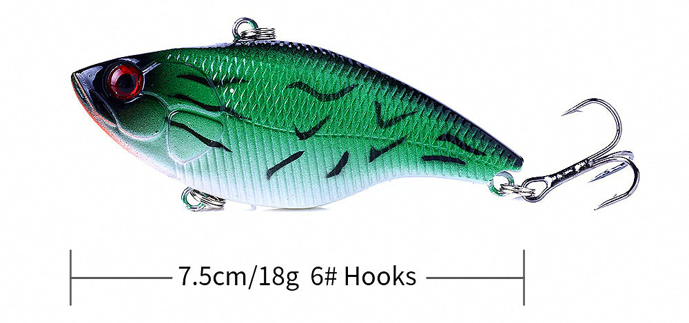 VIB Blade Bait Lure with Rattle, 18 g (0.63 oz) – product photo