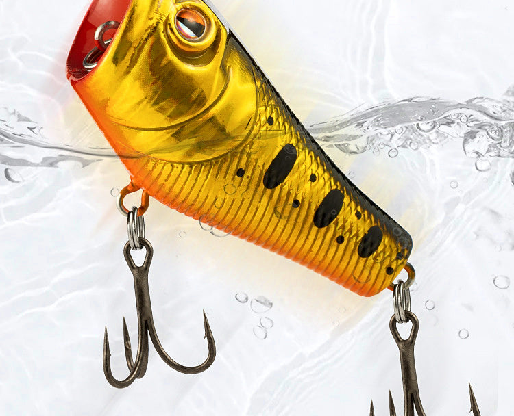 Big Mouth Popper Topwater Lure, Floating Hard Bait – product photo