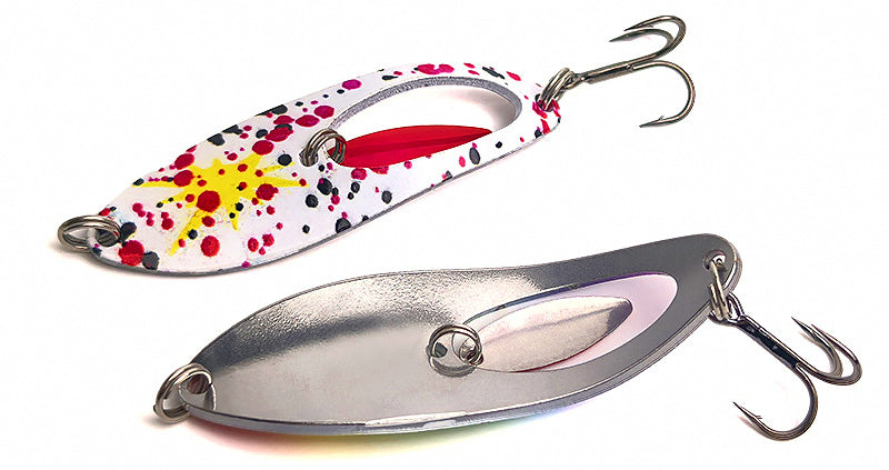 Long Cast Metal Spoon Lure, Treble Hook, 18–30 g (0.6–1.1 oz) – product photo