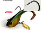 T-Tail Soft Swimbait with Rattle Plate, 6-Pack – product photo
