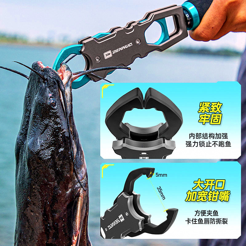 Fish Lip Gripper with Scale & Fishing Pliers – product photo