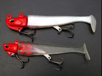 T-Tail Soft Swimbait with Lead Jig Head, 20–35 g (0.7–1.2 oz) – product photo