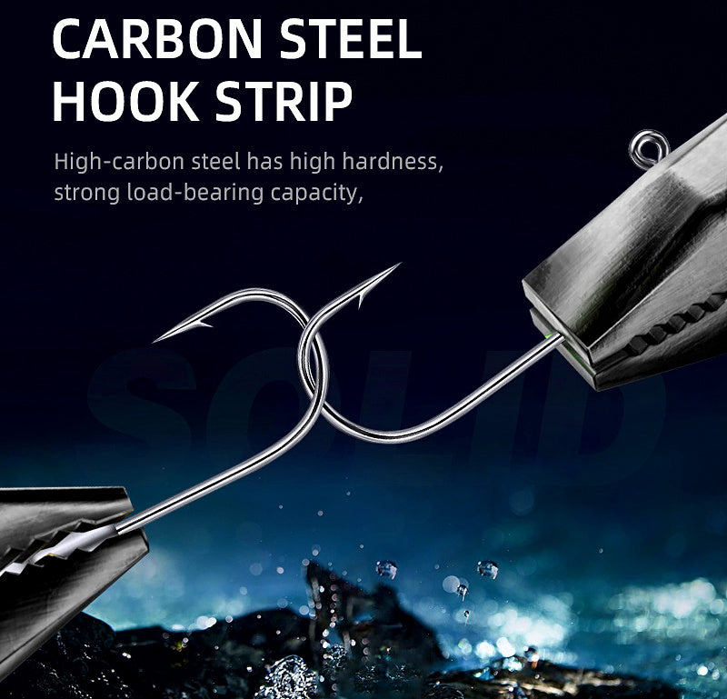 Weighted Swimbait Hooks, Offset Shank, 1–22 g (0.04–0.8 oz) – product photo