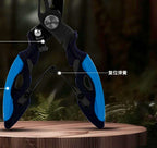 Titanium-Plated Needle-Nose Fishing Pliers, Stainless Steel – product photo