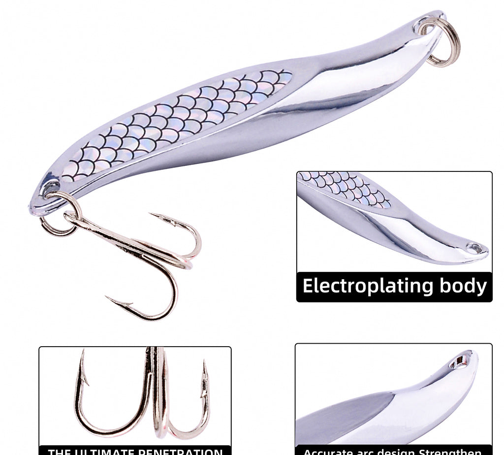 Metal Casting Spoon Lure, 5–20 g (0.18–0.71 oz) – product photo