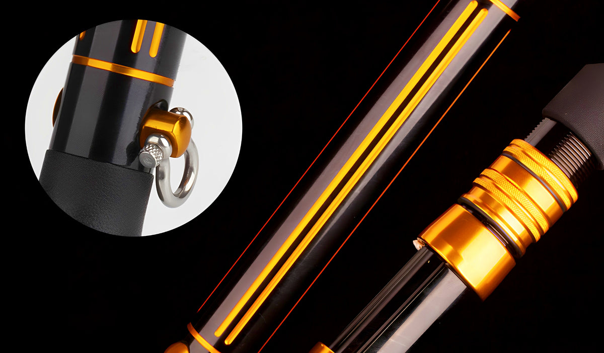 Electric Reel Boat Rod, 4.5 m (14.8 ft), 3-Piece, Hard Action – product photo